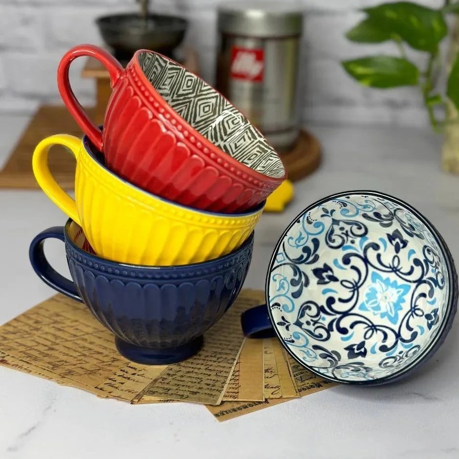 ماگ و فنجان لته خوری سرامیکی دنی هوم